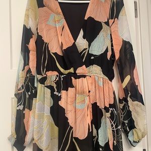 Lulus Wondrous Water Lilies dress